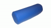 Visco-Nackenrolle Kunstlederbezug blau 160 x 15 cm