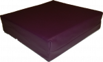 Orthopädische Sitzerhöhung Kunstleder violett 45 x 45 x 10 cm Orthopädische Sitzerhöhung Kunstleder violett 45 x 45 x 10 cm